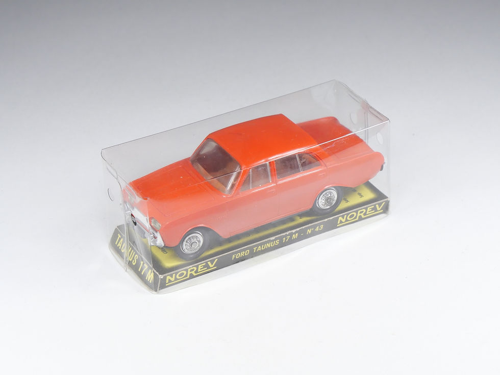 Thumbnail: NOREV - 43 - Ford Taunus 17M - Orange - En boite