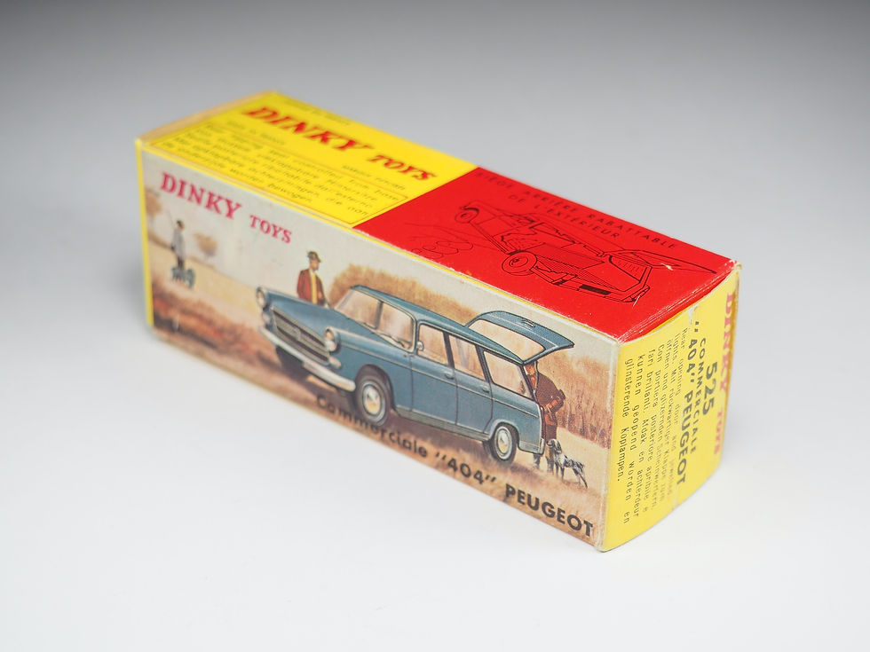 Miniature : DINKY TOYS FRANCE - 525 - PEUGEOT 404  BREAK - 1/43