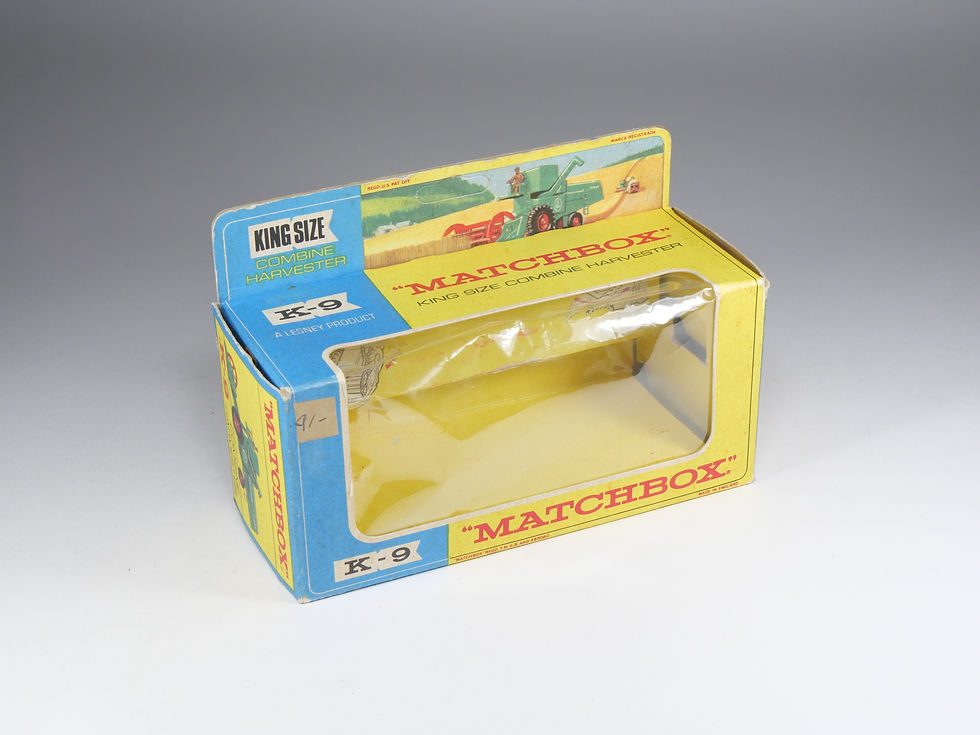 Thumbnail: MATCHBOX - KING SIZE - K-9 - Combine Harvester - En boite