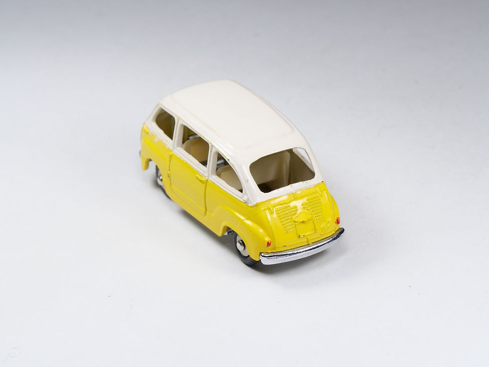 Miniature : MERCURY - 18 - Fiat 600 Multipla - Jaune et crème - Rare - En boite