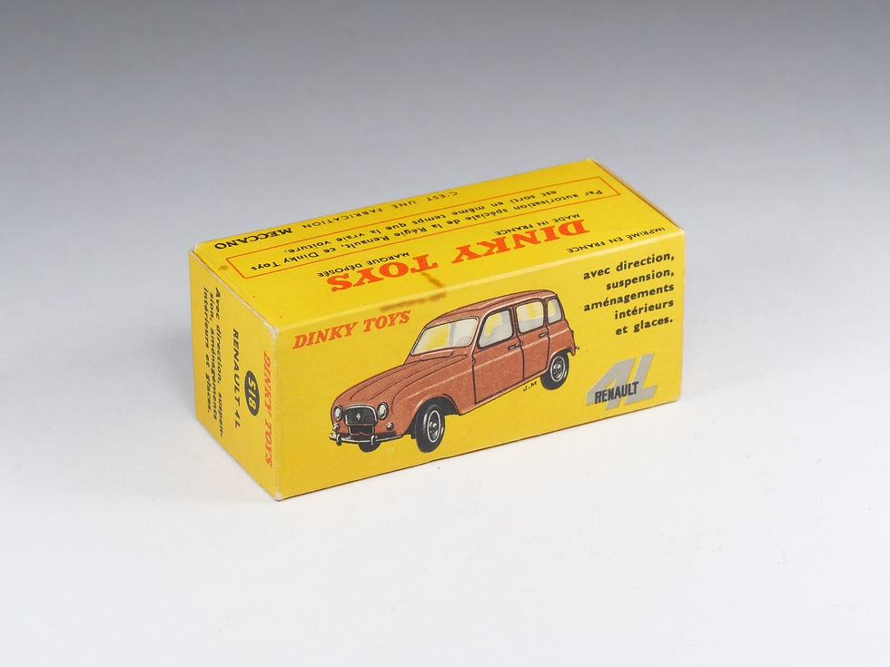 Miniatura: DINKY TOYS FRANCE - 518 - Renault 4L - Bleu pale - En boite