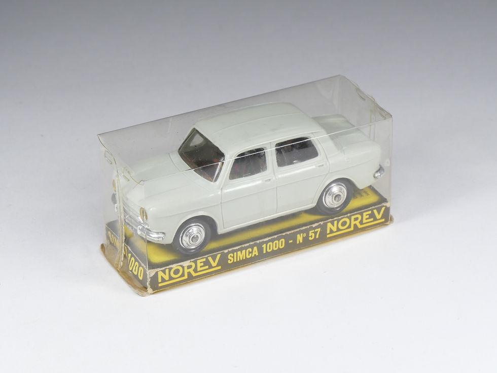 Thumbnail: NOREV - 57 - Simca 1000 - Gris clair - En boite