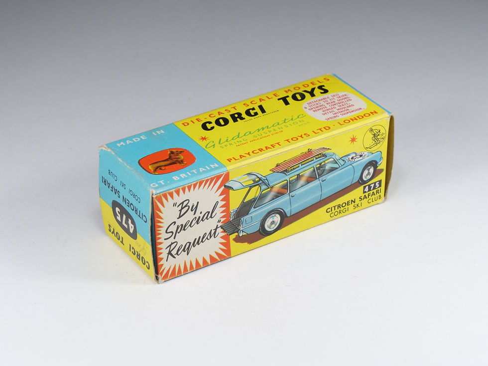 Thumbnail: CORGI - 475 - Citroen Safari Ski Club - ID 19 Break - En boite