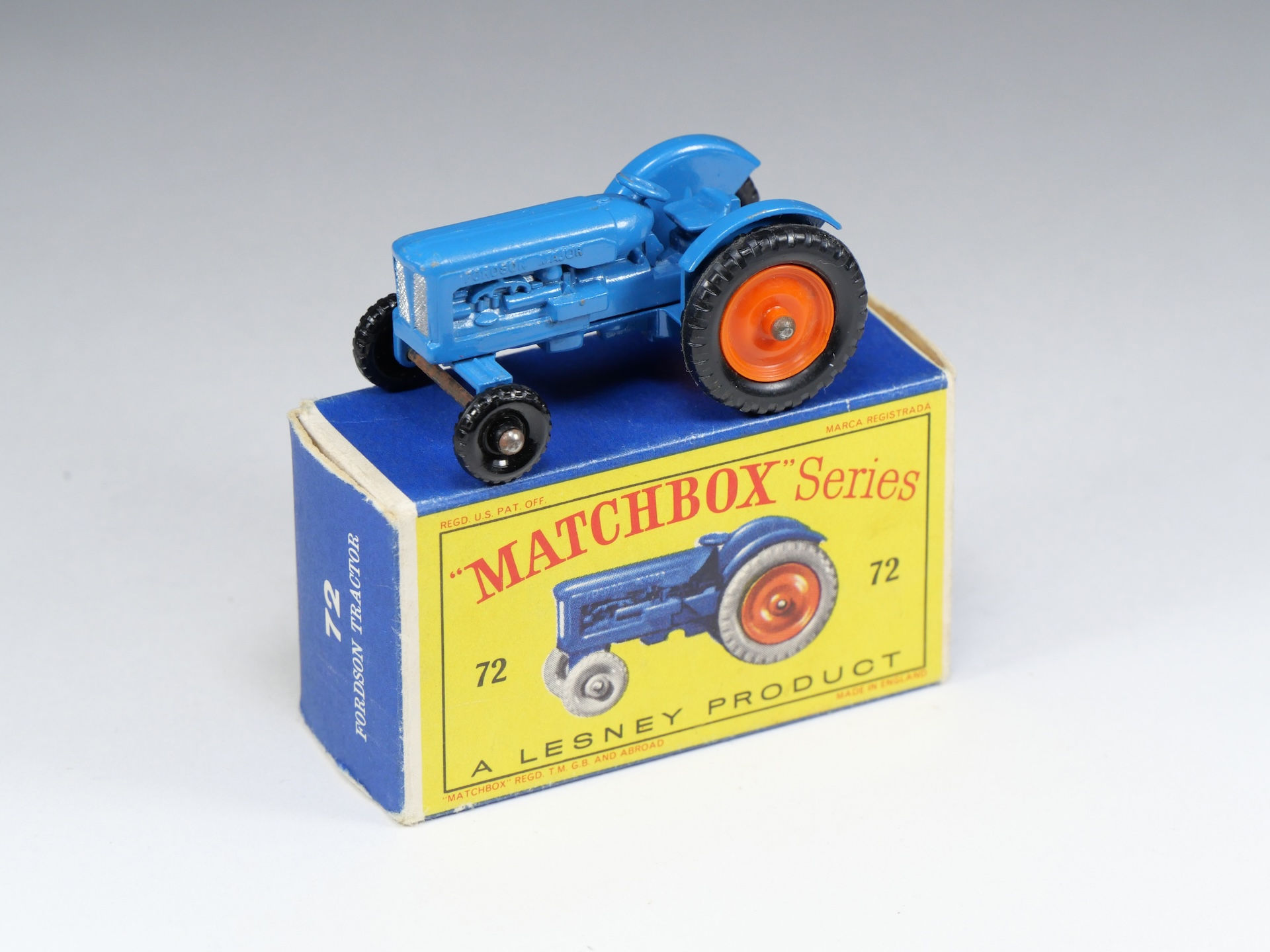 MATCHBOX - 72-A - Fordson Major Tractor - En boite