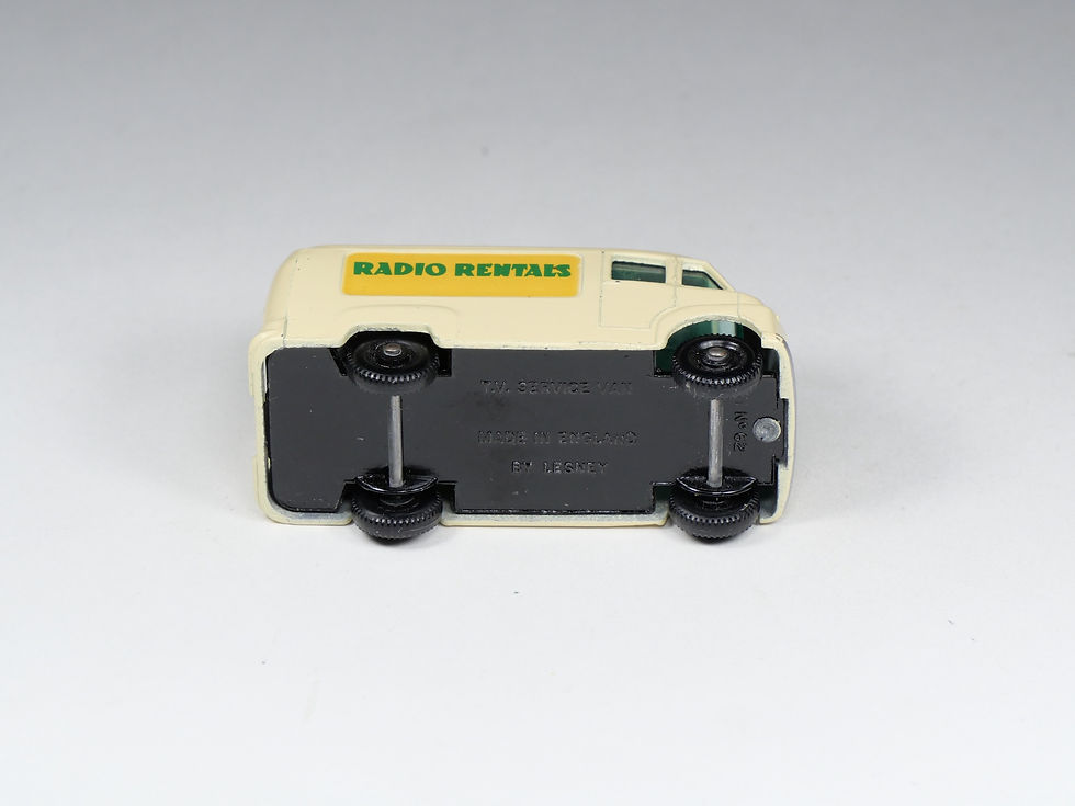 Thumbnail: MATCHBOX - 62-B - Bedford Radio Rentals Van - En boite