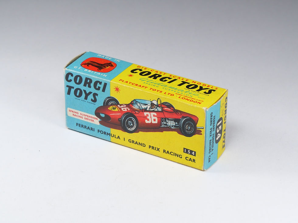 Thumbnail: CORGI - 154 - Ferrari Formula 1 Grand prix Racing car - En boite