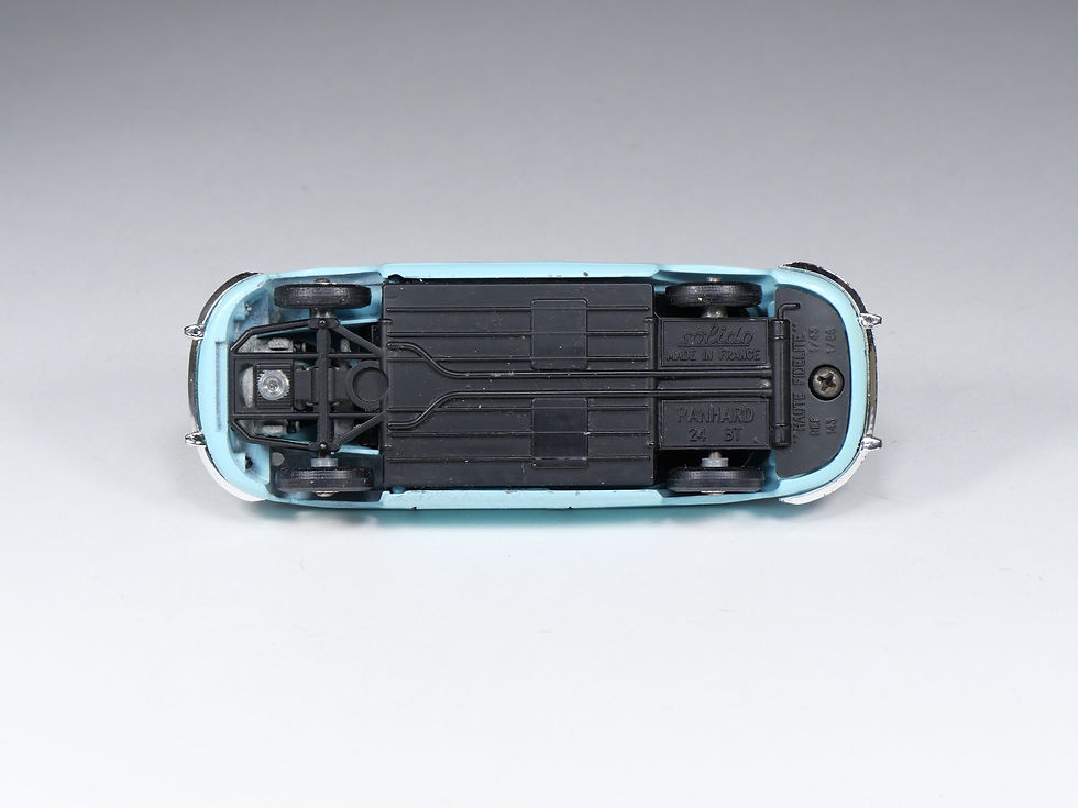 Thumbnail: SOLIDO - 143 - Panhard 24 BT - Bleu ciel - En boite