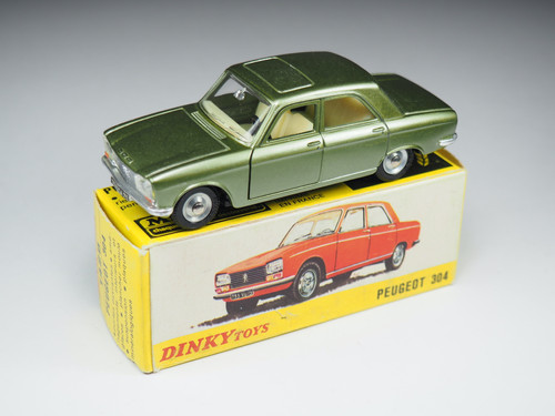 DINKY TOYS FRANCE - 1428 - PEUGEOT 304 - 1/43 | BRICABOCK