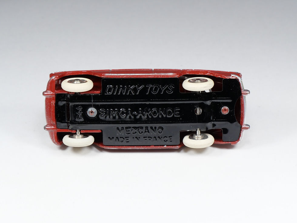 Thumbnail: DINKY TOYS FRANCE - 544 - Simca Aronde P60 - Jantes concaves - En boite