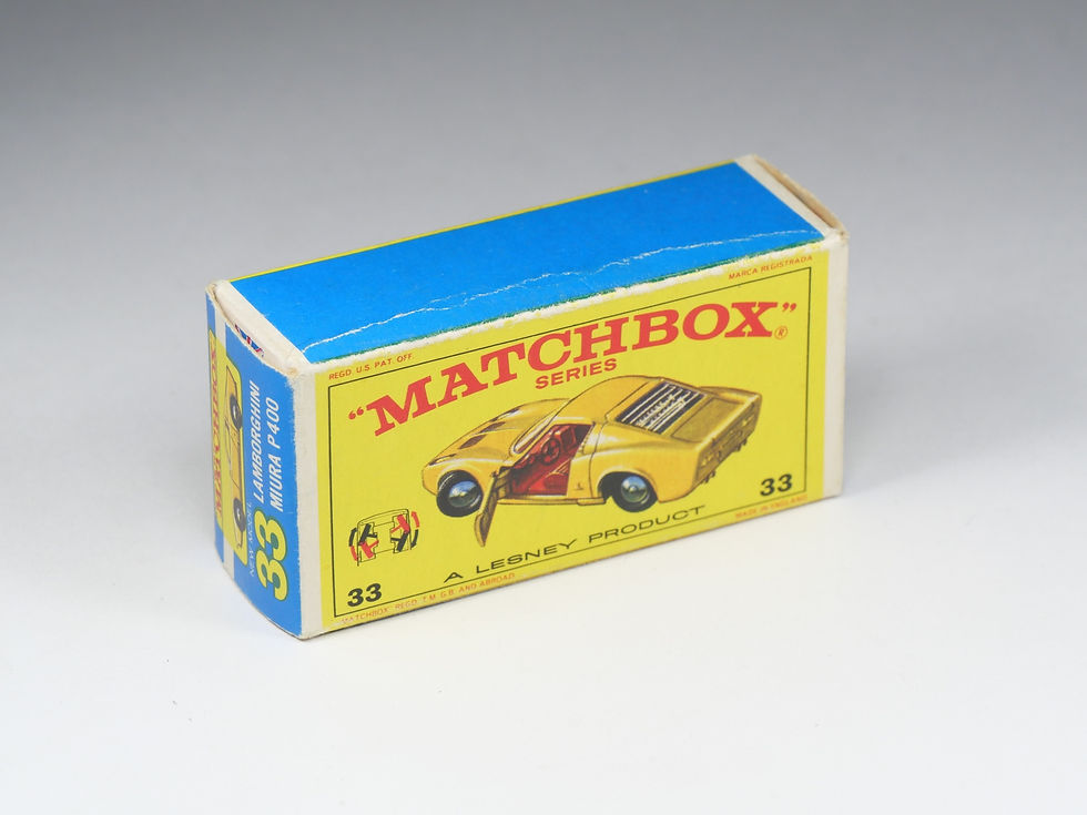 Thumbnail: MATCHBOX - 33-C - Lamborghini Miura - En boite