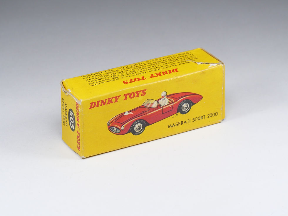 Thumbnail: DINKY TOYS FRANCE - 505 - Maserati Sport 2000 - Jantes concaves - En boite