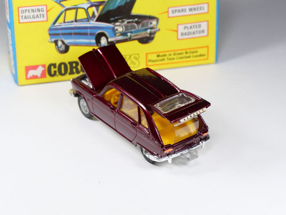 Thumbnail: CORGI - 260 - Renault 16 - Bordeau métal - En boite