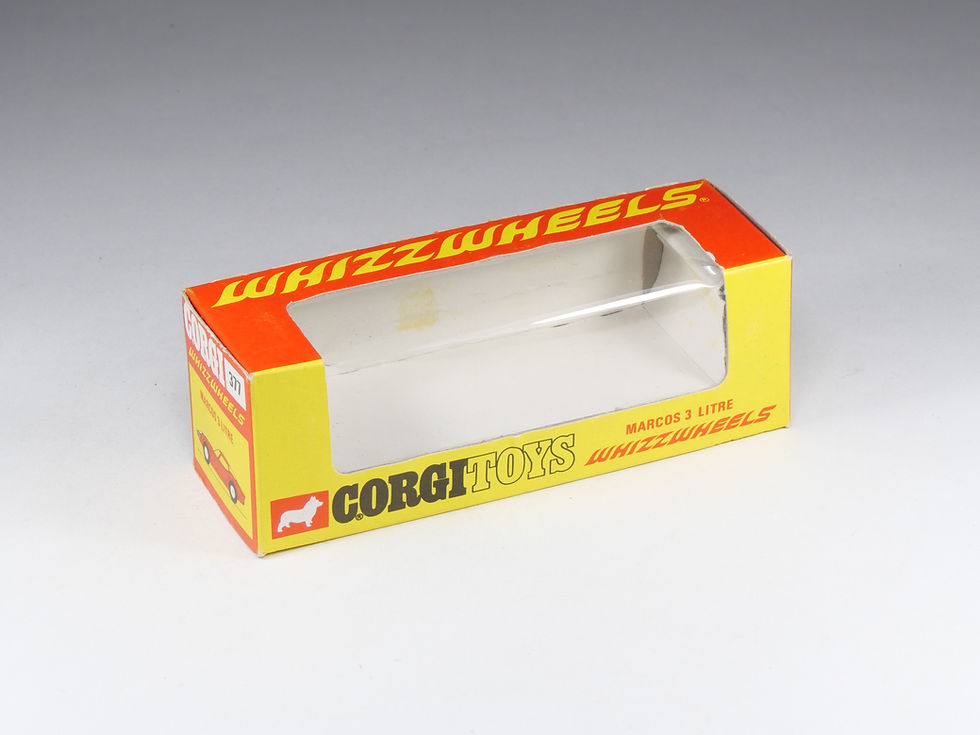 Thumbnail: CORGI - 377 - Marcos 3 LItre - Orange - En Boite Stock Magasin