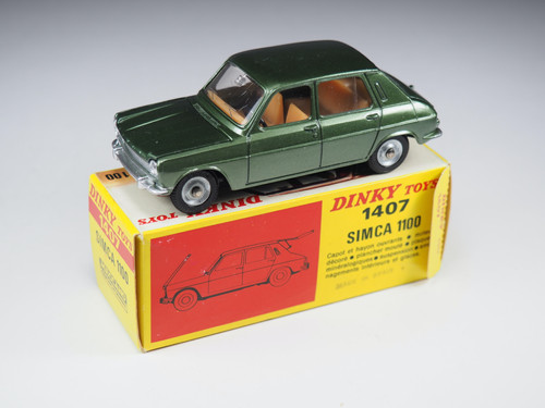 シムカ 1100 - フランス ディンキートイズ #1407 Atlas Dinky 1407 Simca 1100 | MAR Online