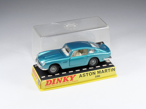 DINKY TOYS ENGLAND - 153 - Aston Martin DB6 - Aqua métallisé - En