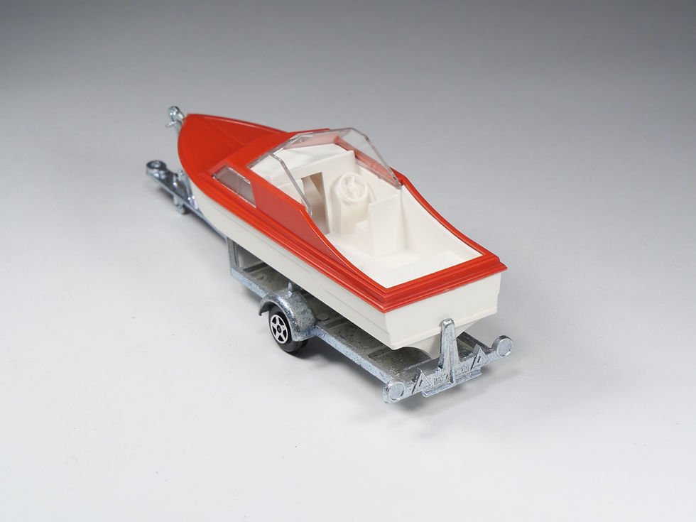 Miniatura: NOREV - Jet Car - Remorque Portaflot et Bateau type vedette