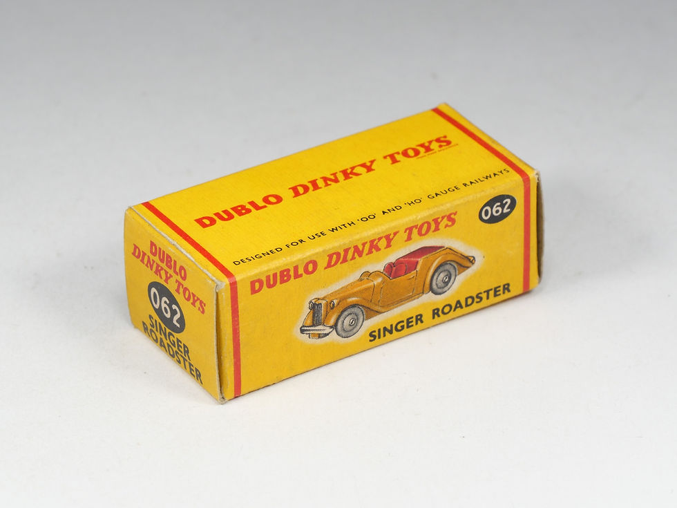 Thumbnail: DUBLO DINKY TOYS - 062 - Singer Roadster - En boite