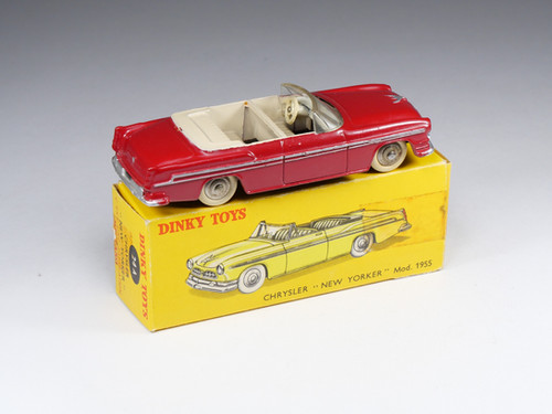 美品　DINKY TOYS CHRYSLER NEW YORKER ミニカー DINKY TOYS FRANCE - 24A - Chrysler New Yorker - En boite | BRICABOCK