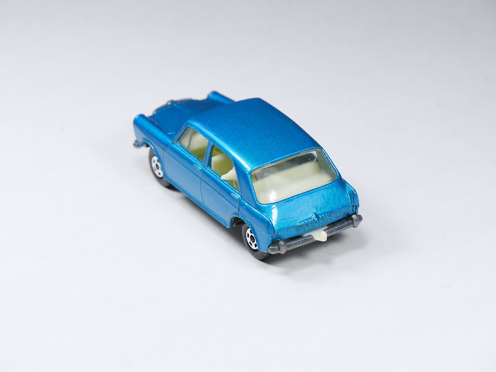 Thumbnail: MATCHBOX SUPERFAST - 64 - MG 1100 - Bleu métal - En boite