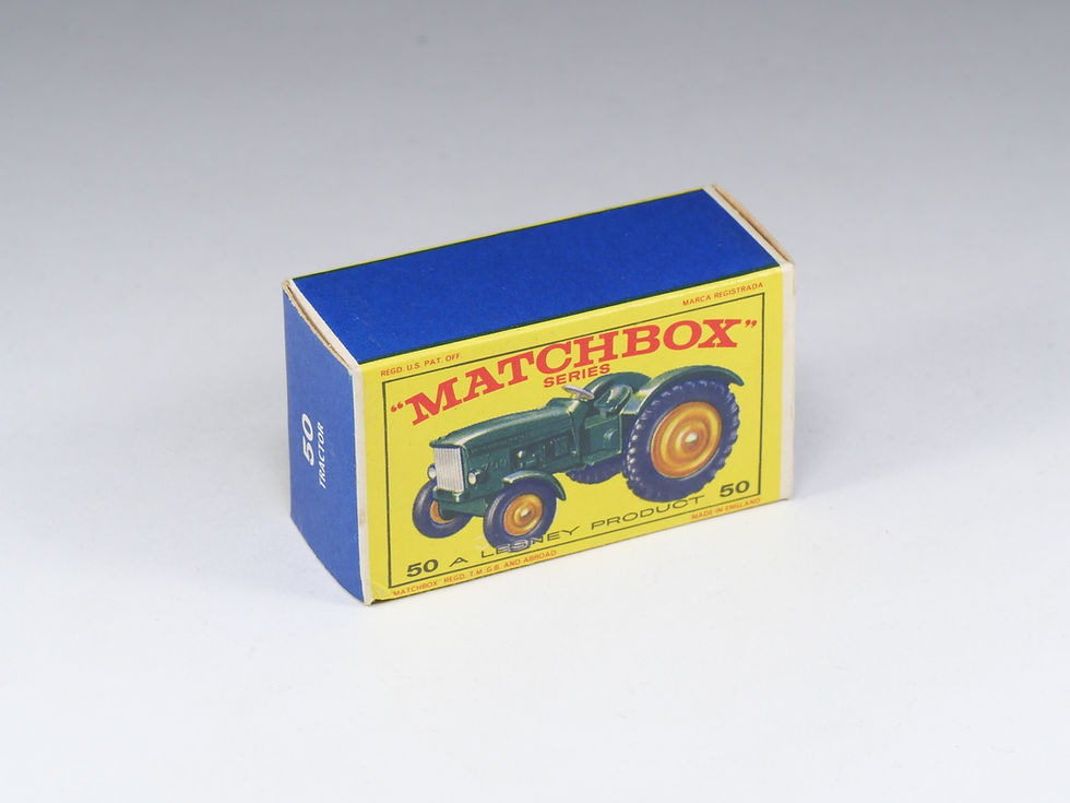 Thumbnail: MATCHBOX - 50 - John Deere Tractor - En boite