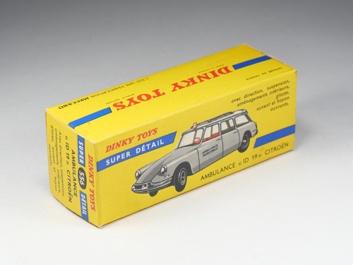 美品　DINKY TOYS シトロエンID 19 AMBULANCEミニカー DINKY TOYS FRANCE - 556 - Citroen Ambulance Break ID 19 - En