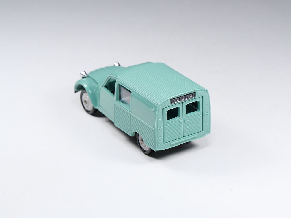 Miniature : NOREV - 82 - Citroen 3cv Fourgonnette AK - Turquoise foncé - En boite