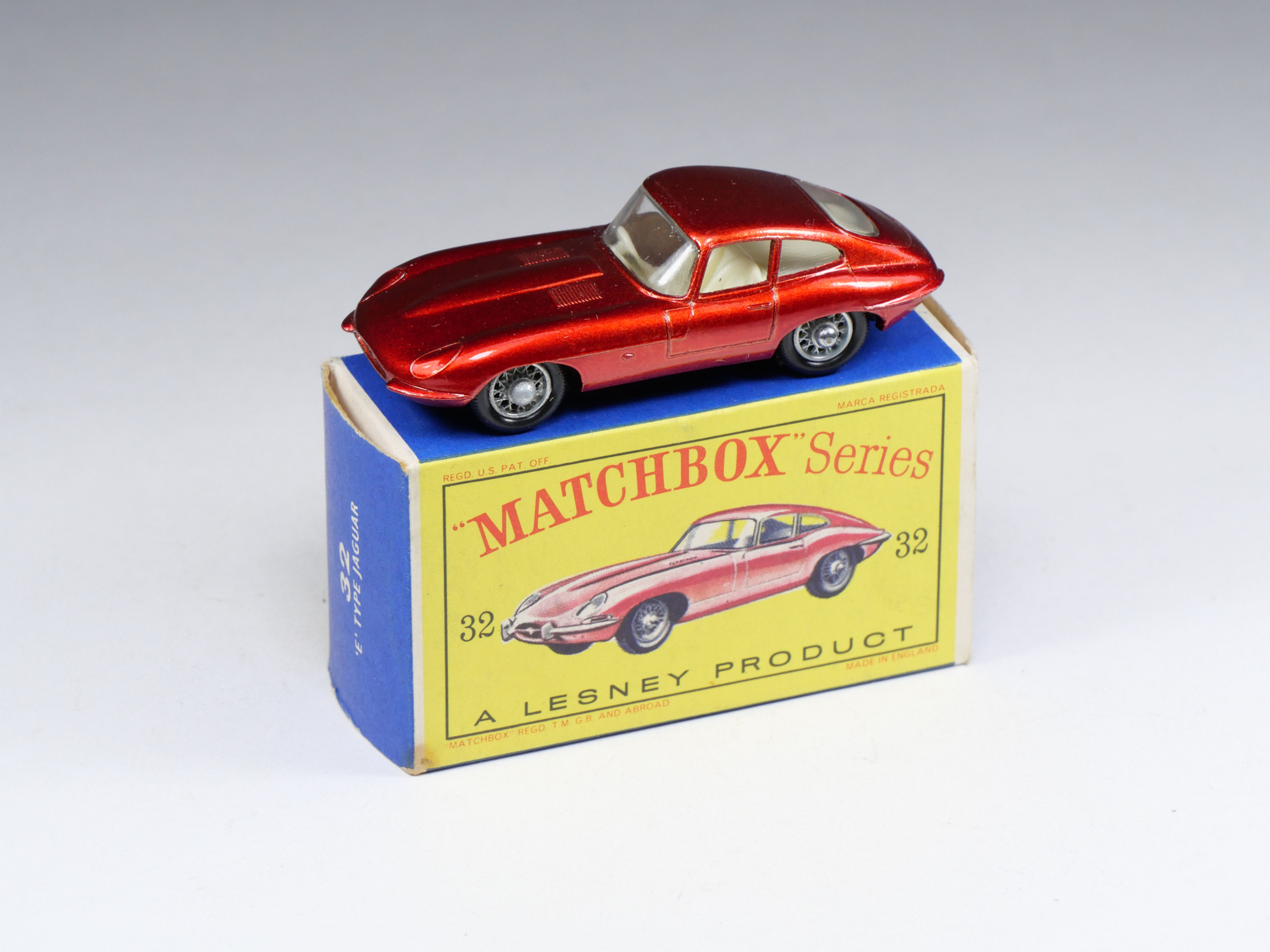 MATCHBOX - 32-B - Jaguar E-Type - En boite