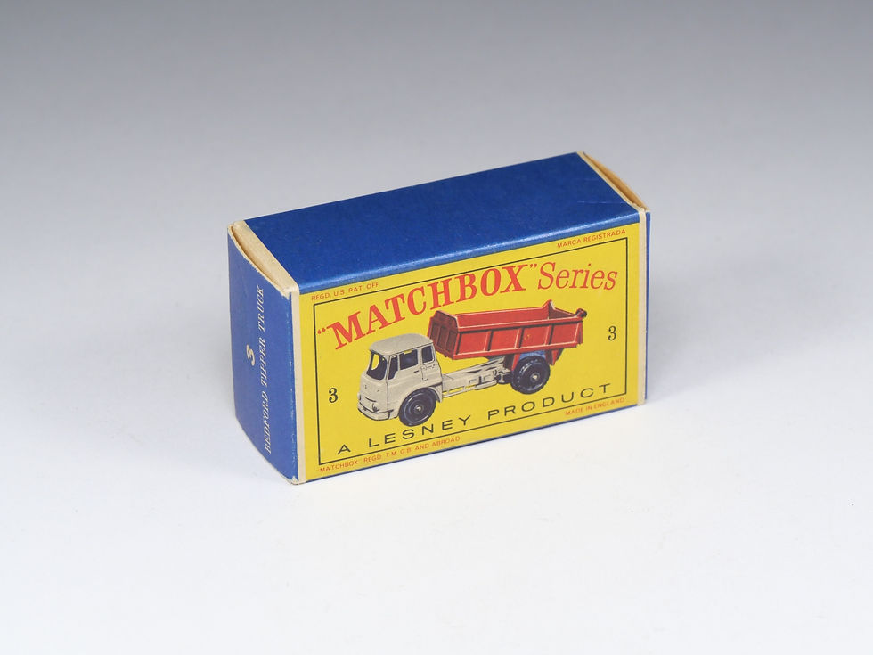 Thumbnail: MATCHBOX - 3-B - Bedford Tipper - En boite