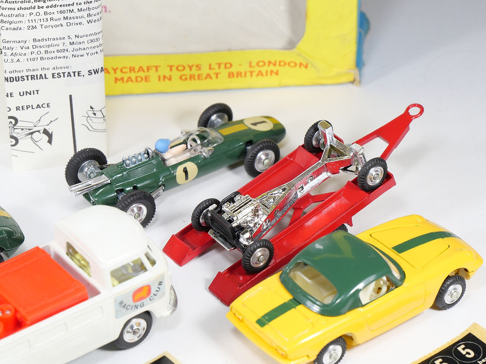 Thumbnail: CORGI - Gift Set 37 / GS37 - Lotus Racing Team - En boite