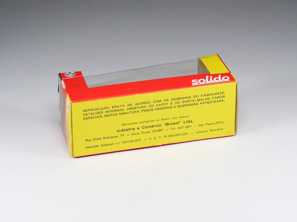 Thumbnail: SOLIDO-BROSOL - 9 - Chevrolet Opala - Ocre - En boite