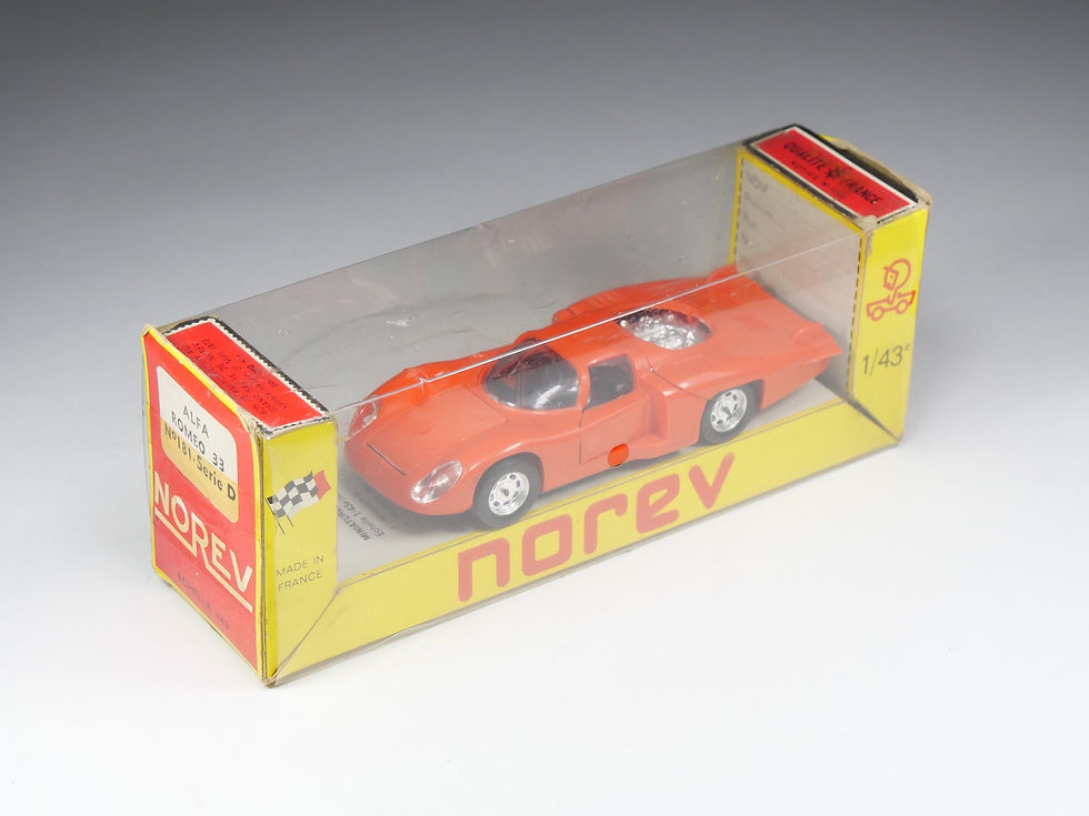 Thumbnail: NOREV - 181 -  Alfa Romeo 33 - Orange - En boite