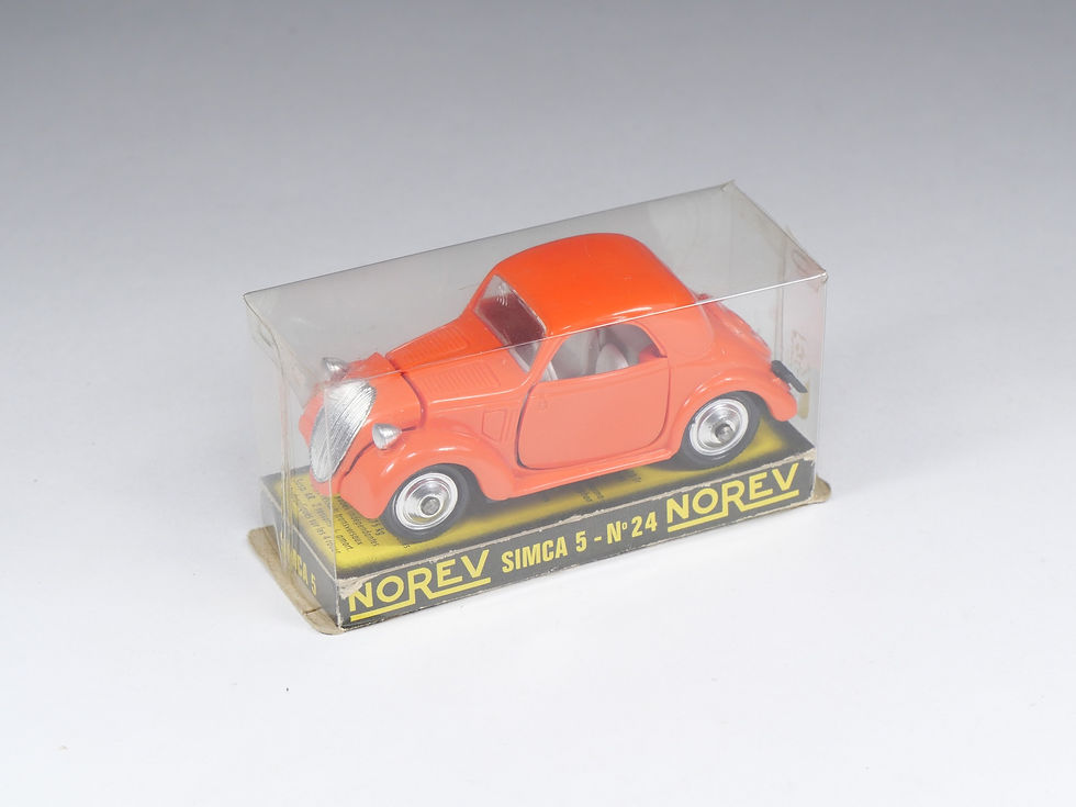Thumbnail: NOREV - 24 - Simca 5 - Orange - En boite