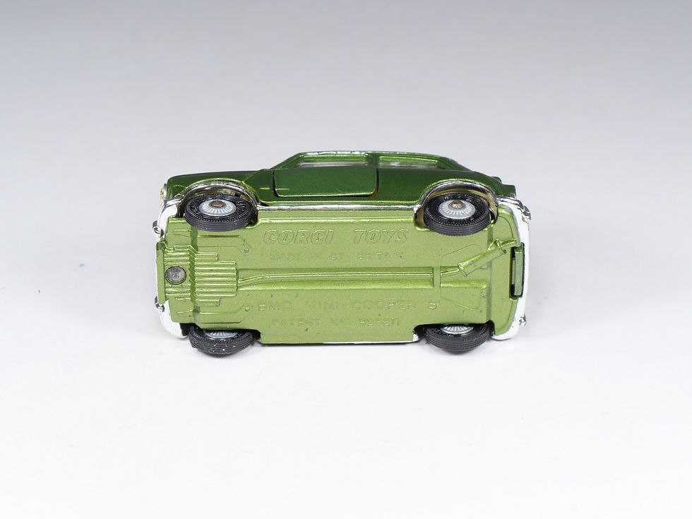 Thumbnail: CORGI - 334 - Mini Copper « Magnifique » - Vert métal - En boite