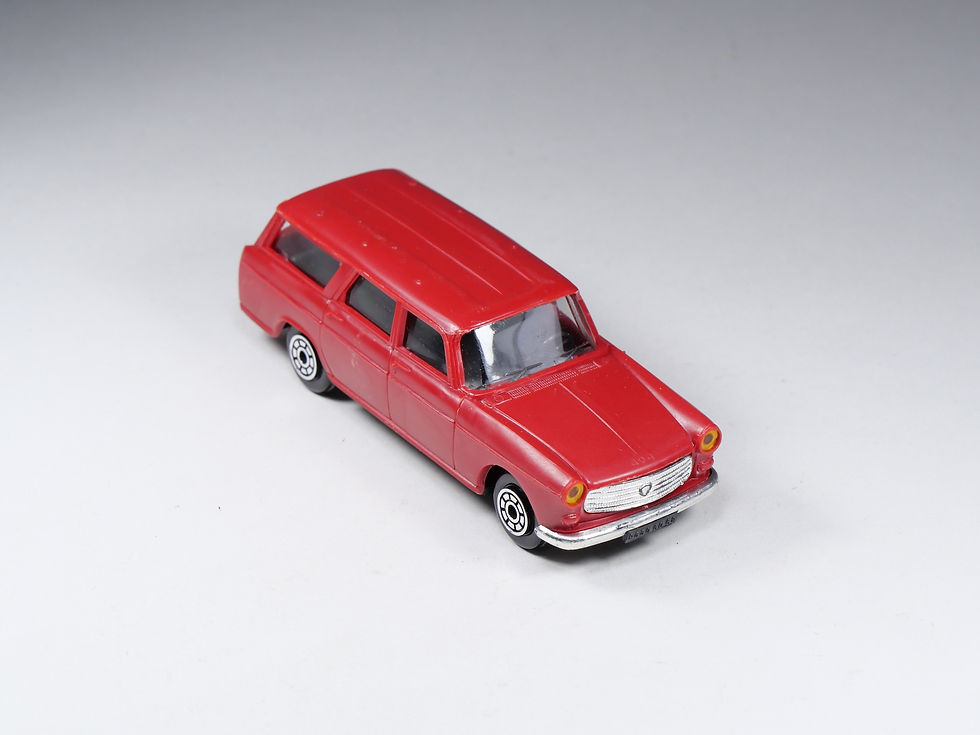 Thumbnail: NOREV - PLASTIGAM - 28 - Peugeot 404 Familiale -  Rouge foncé - En boite