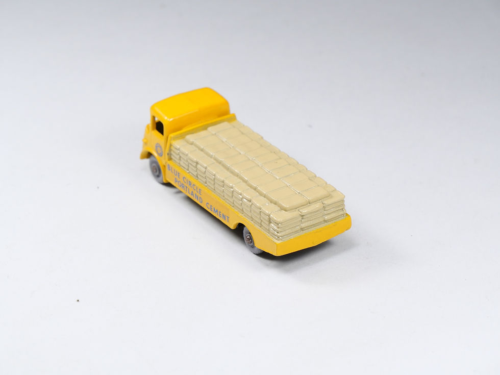 Thumbnail: MATCHBOX - 51-A - Albion Chieftain Portland Cement Blue Circle - Grey Plastic Wh
