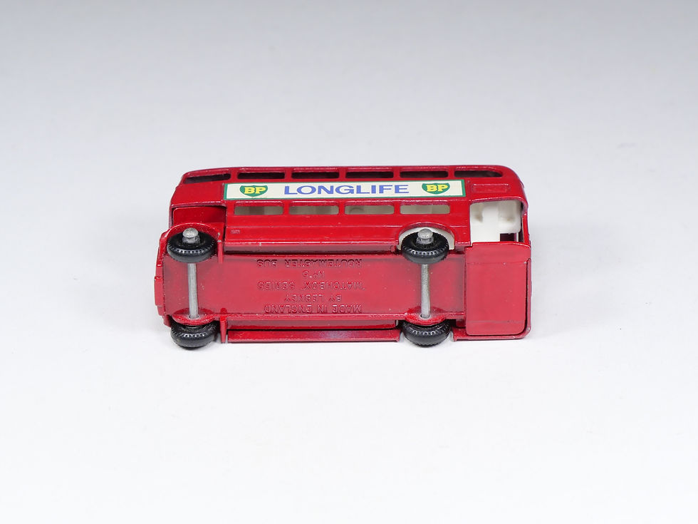 Thumbnail: MATCHBOX - 5-D - Routemaster London Bus - BP Longlife - En boite