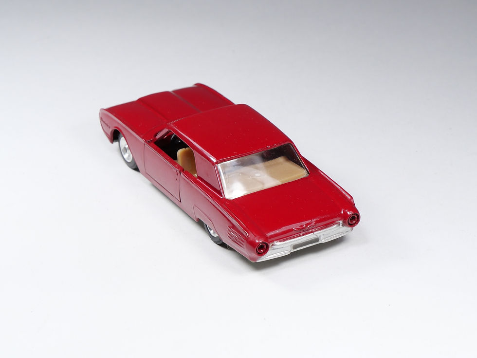 Miniature : SOLIDO - 128 - Ford Thunderbird - Rouge foncé - En boite