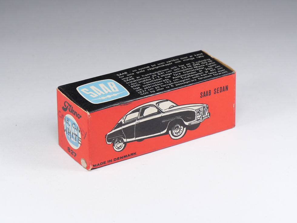 Thumbnail: TEKNO - 827 - Saab 96 - blanc cassé - En boite