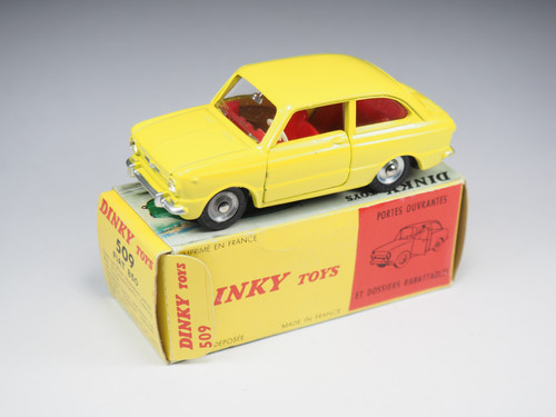DINKY TOYS FIAT 850 フィアット DINKY TOYS FRANCE - 509 - FIAT 850 - 1/43 | BRICABOCK