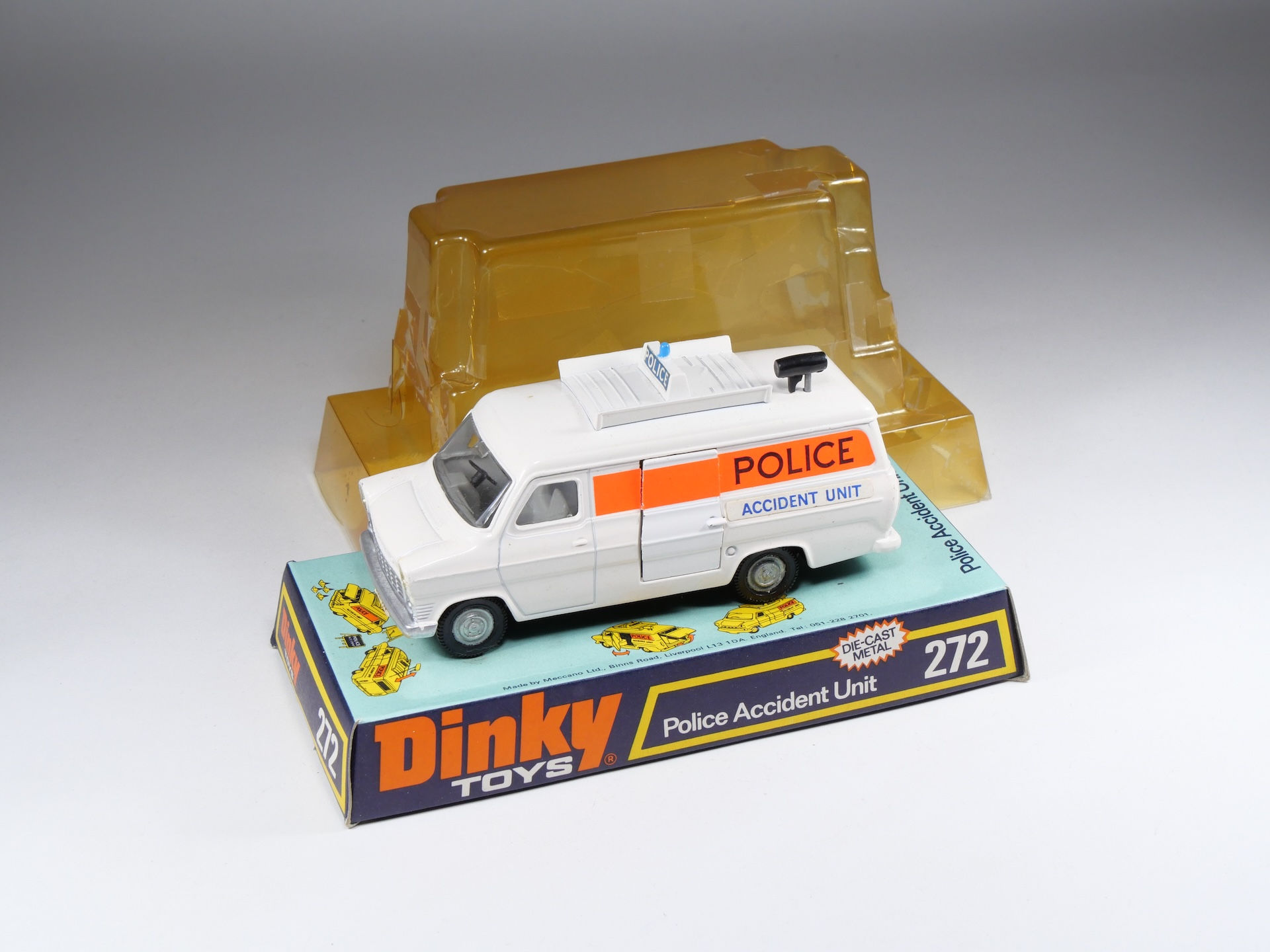 DINKY TOYS ENGLAND - 272 - Ford Transit Police Accident Unit - En boite