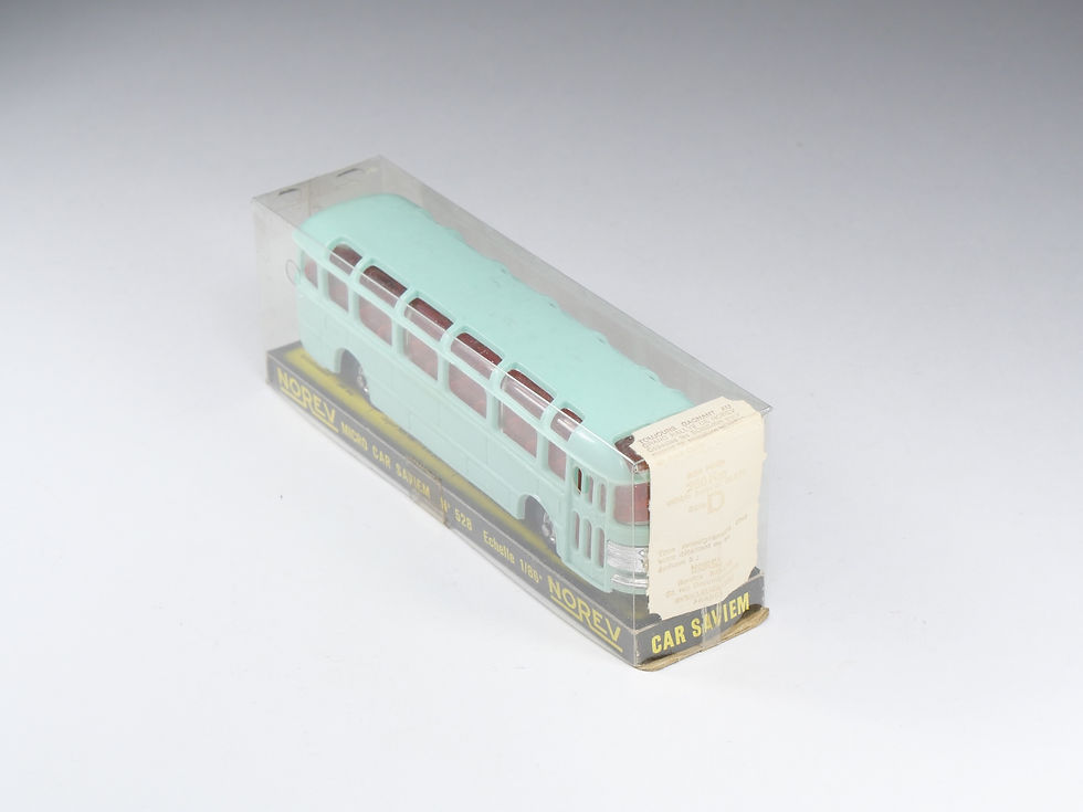 Thumbnail: NOREV - 1/86 - Microminiatures - 528 - Micro Car Autocar Saviem SC1 - Bleu pale
