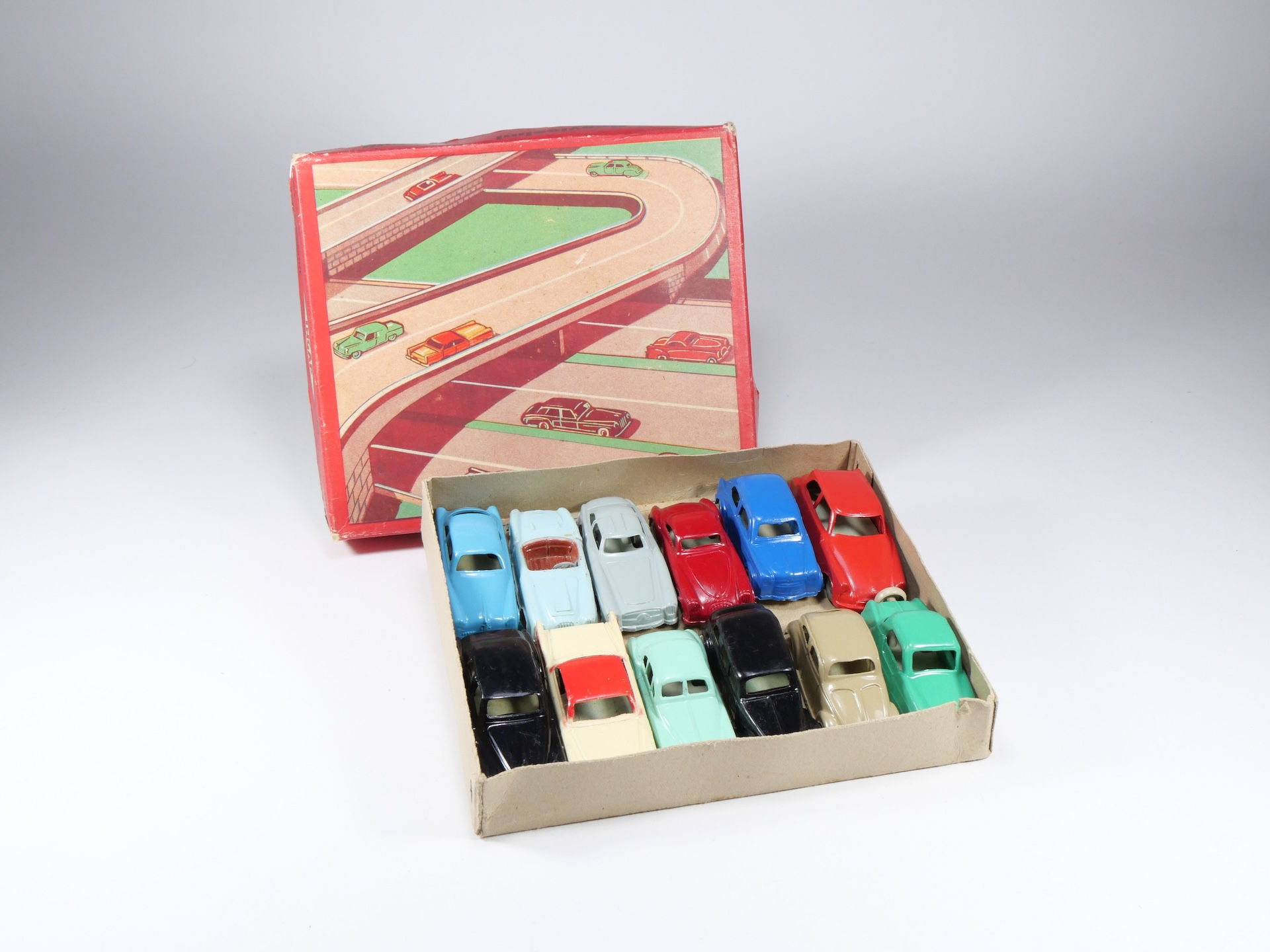 INGAP 1/80 - Serie 20 - Coffret 12 Auto Assortite - Fiat/ Alfa/ Citroen En Boite