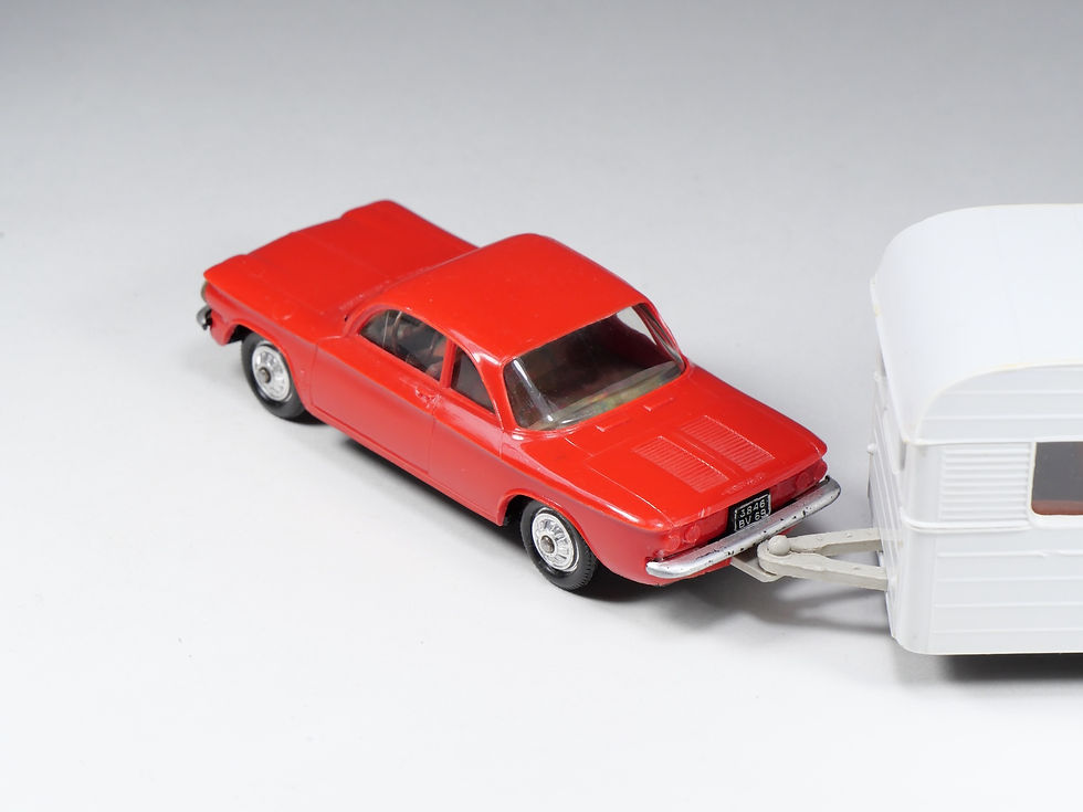 Thumbnail: NOREV - 93 - Chevrolet Corvair avec Caravane Digue - 1/43