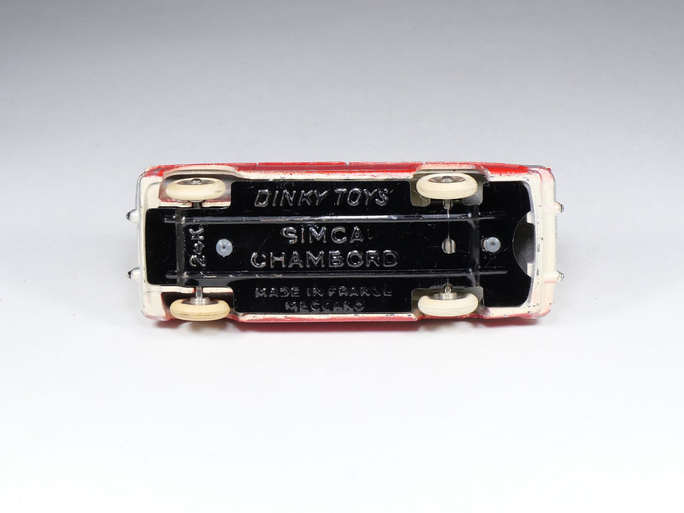 Thumbnail: DINKY TOYS FRANCE - 528 (24K) - Simca Chambord - Jantes Concaves - En Boite