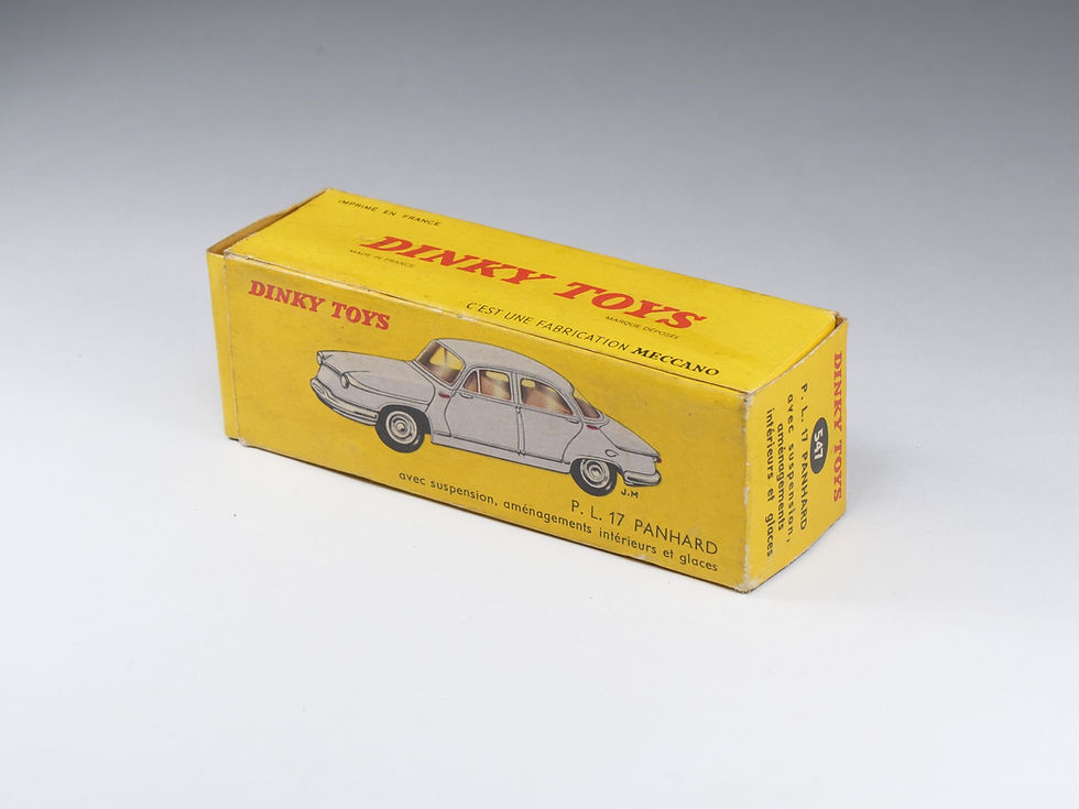 Thumbnail: DINKY TOYS FRANCE - 547 - Panhard PL17 - Orange - En boite