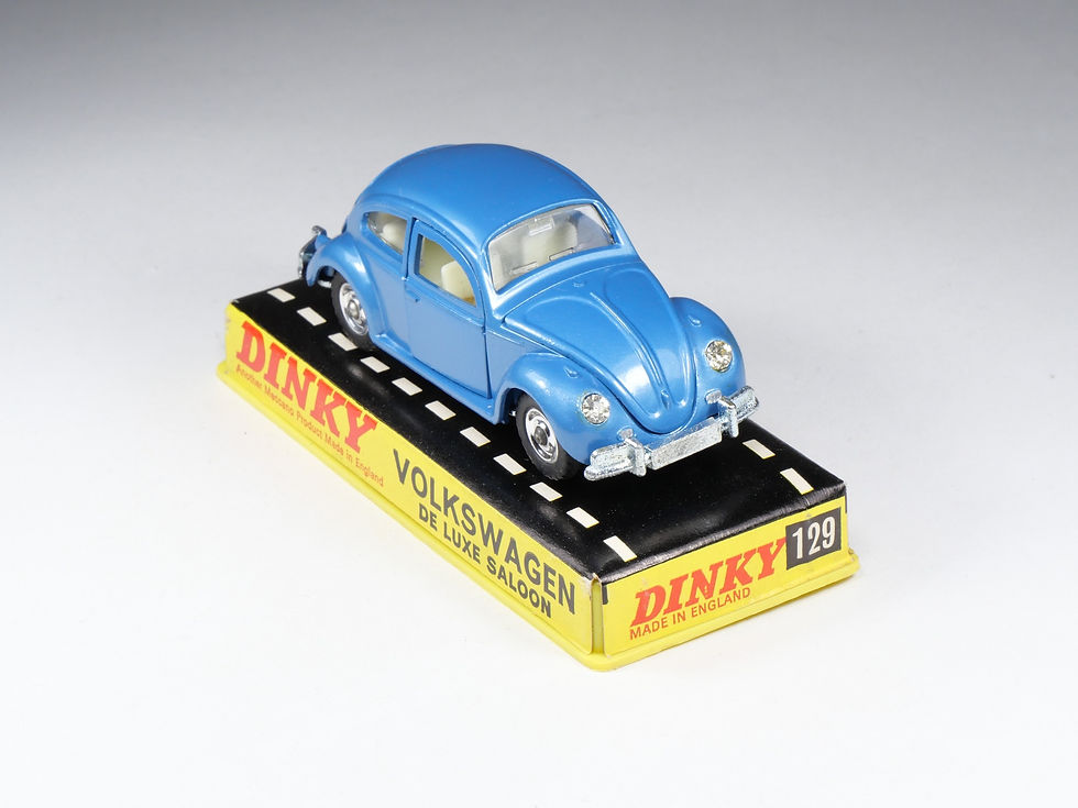 Thumbnail: DINKY TOYS ENGLAND - 129 - Volkswagen De Luxe Saloon - En boite
