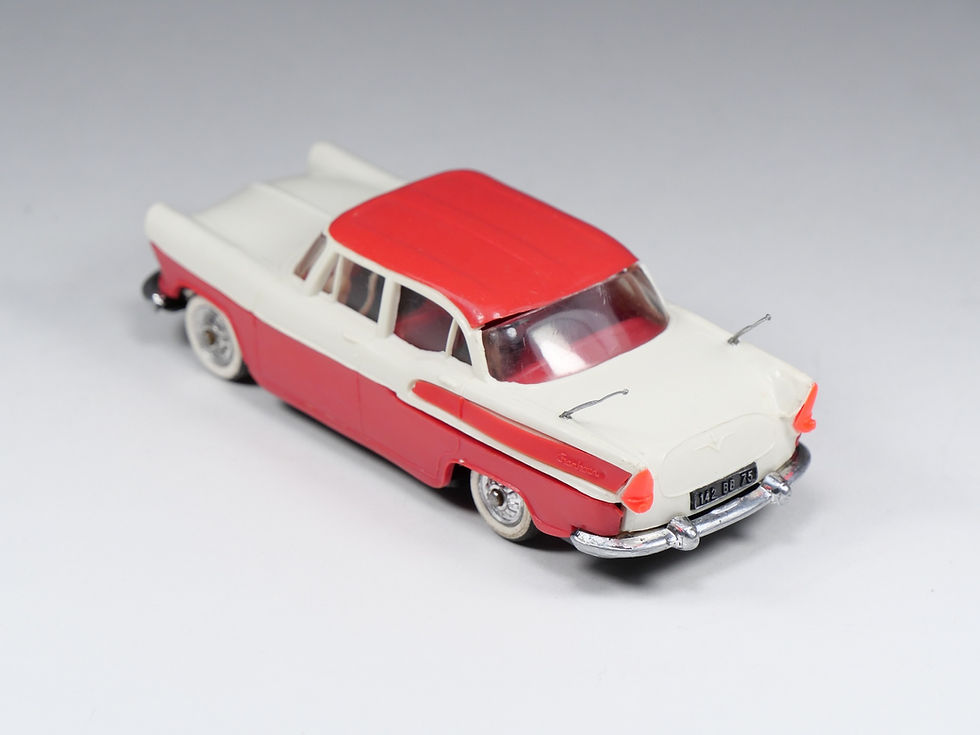 Miniatura: NOREV - 40 - Simca Chambord - Blanc et rouge - En boite