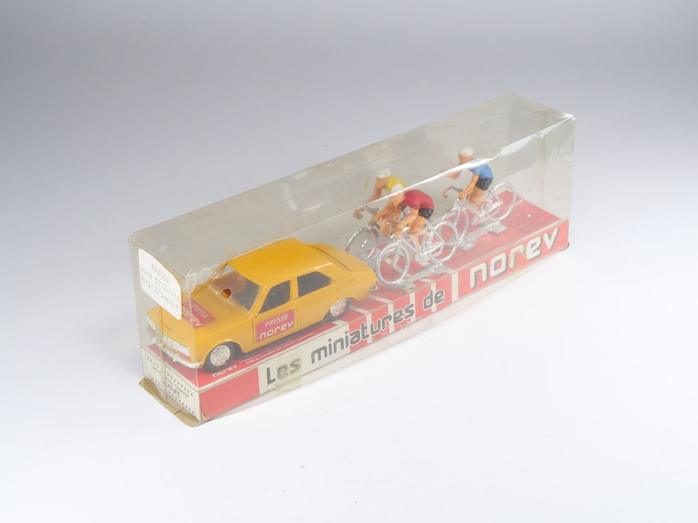 Miniature : NOREV - 212 -  Coffret Presse Tour Cycliste -  Peugeot 504 - En boite