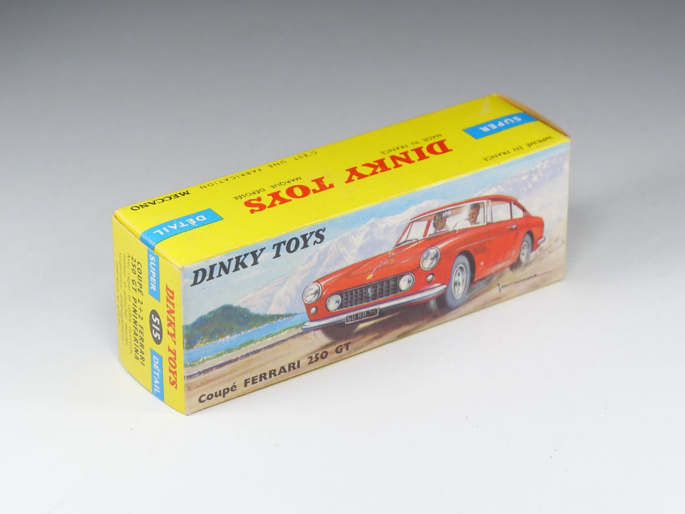Thumbnail: DINKY TOYS FRANCE - 515 - Coupé Ferrari 250 GT - Version tardive - En boite