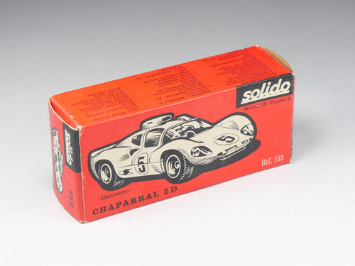 CHAPARRAL 2D (Solido ,Ancienne) - Ref 153 1/43em - FR CHAPARRAL 2D (Solido ,Ancienne) - Ref 153 1/43em - FR